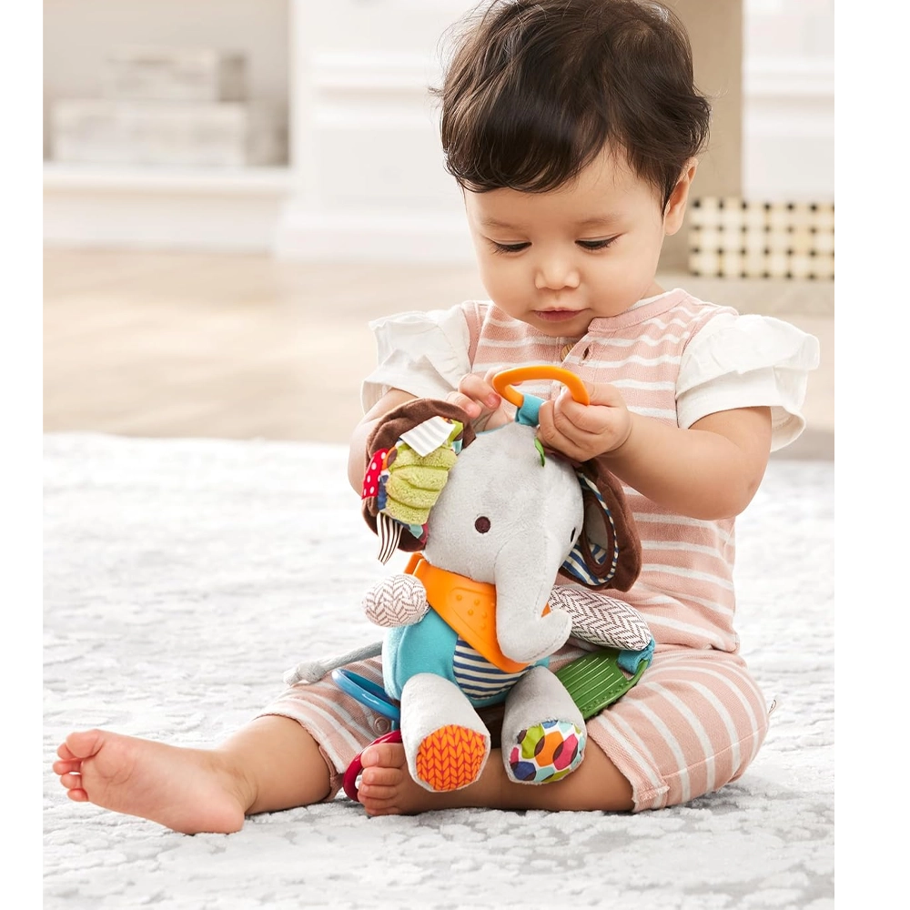 Skip Hop Jouet d’Éveil Bandana Buddies 0M+ - Éléphant