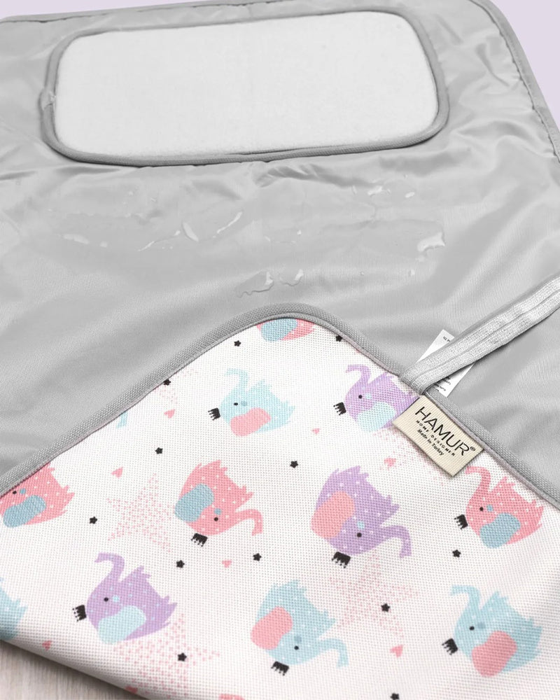 Tapis à Langer Portable - Éléphant