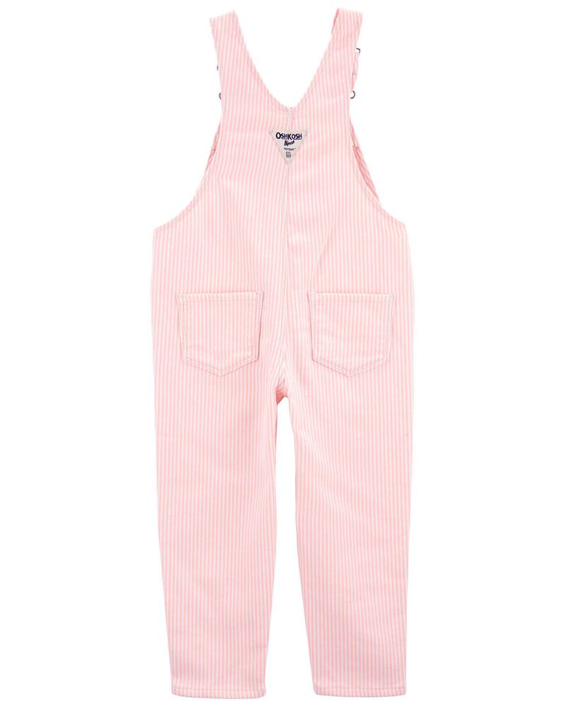 Salopette À Rayures En Hickory OshKosh - Rose