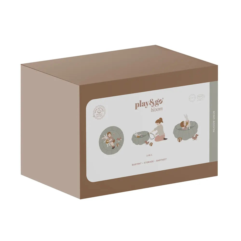 Play&Go Tapis d’éveil 3-en-1 Evolutif Bloom Dusty Blue