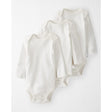 Lot de 3 bodys ML bébé en coton bio GOTS