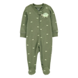 Pyjama dors-bien zippé tortue bébé garçon - Coton