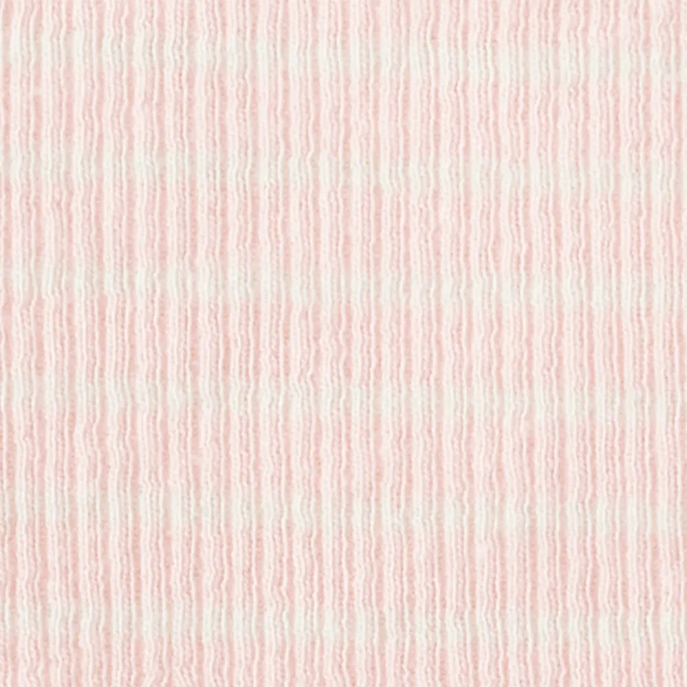 Ensemble côtelé en coton bio bébé fille - Rose