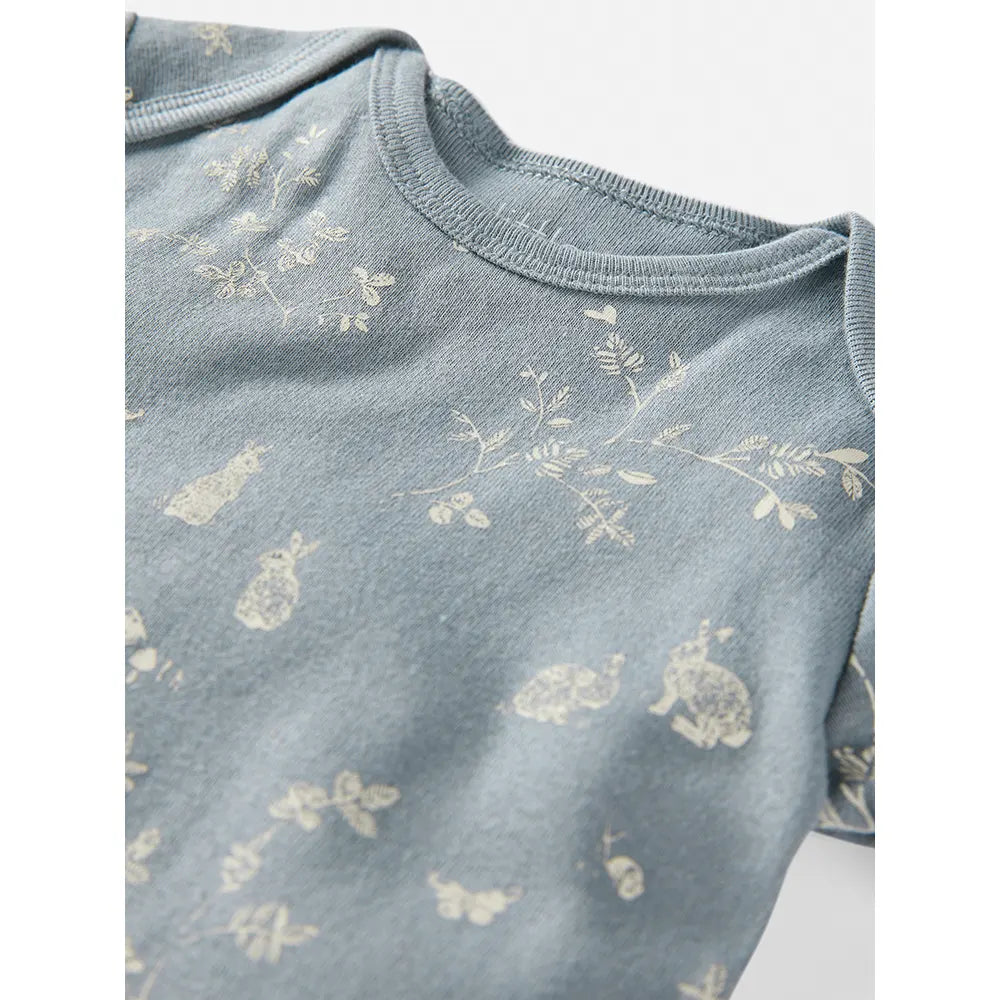 Lot de 3 bodys en coton bio bébé fille