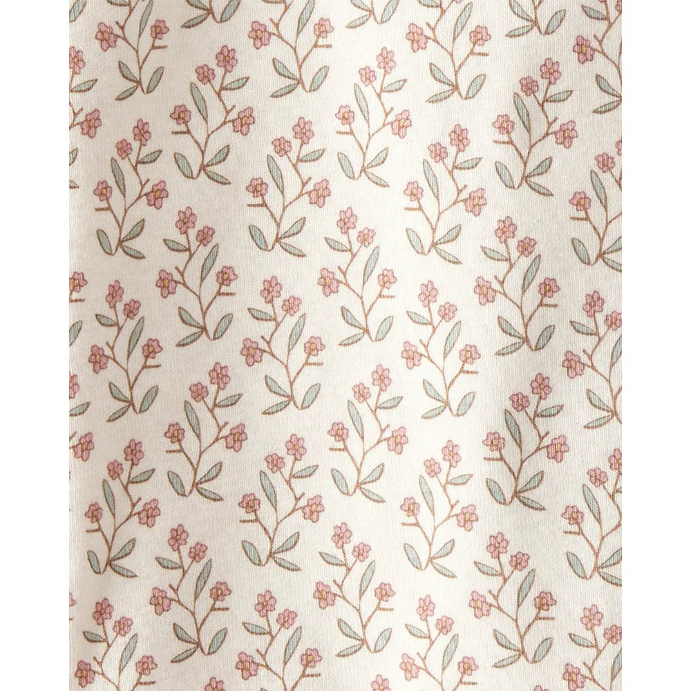 Lot de 3 bodys en coton bio bébé fille