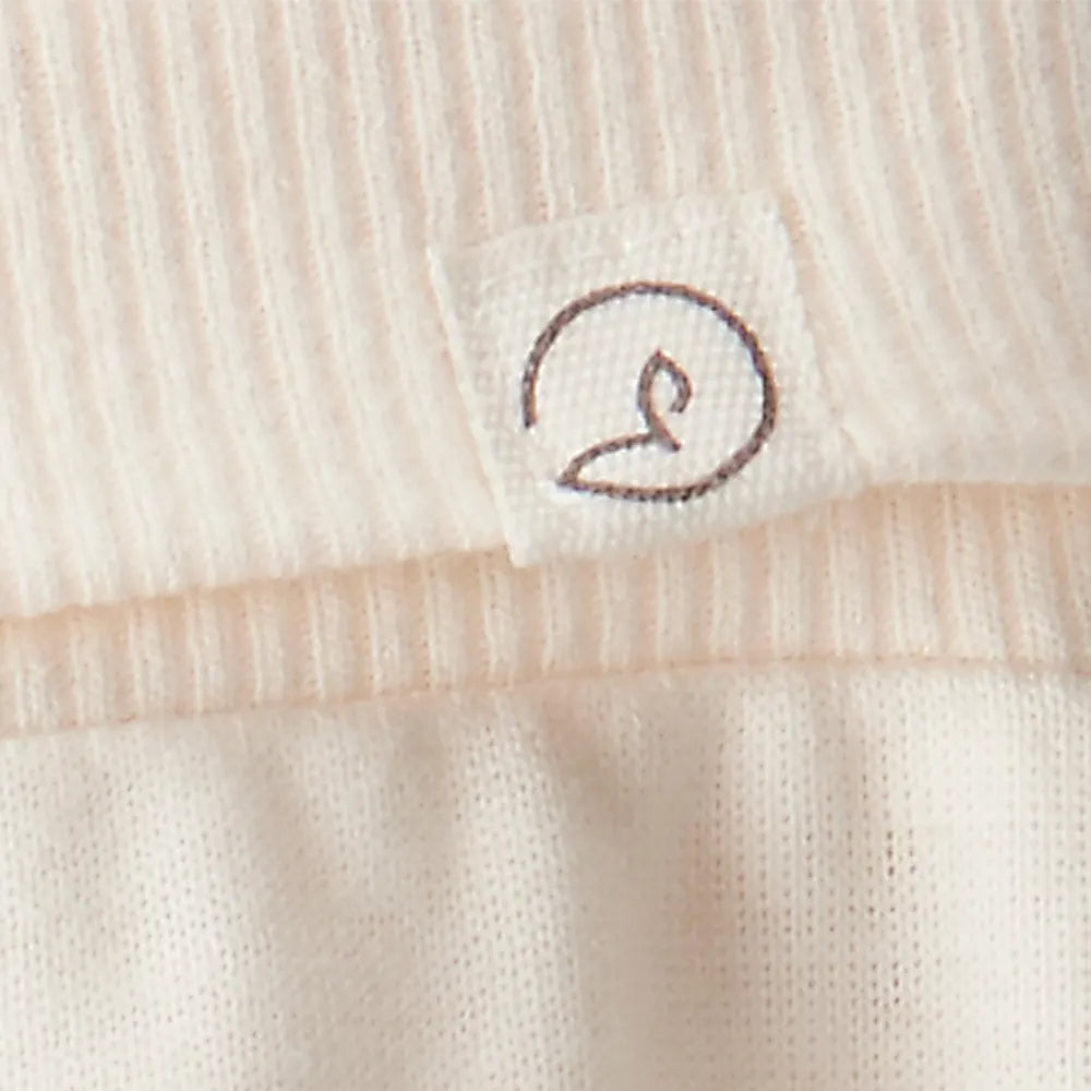 Lot de 2 joggers évolutifs en coton bio bébé fille