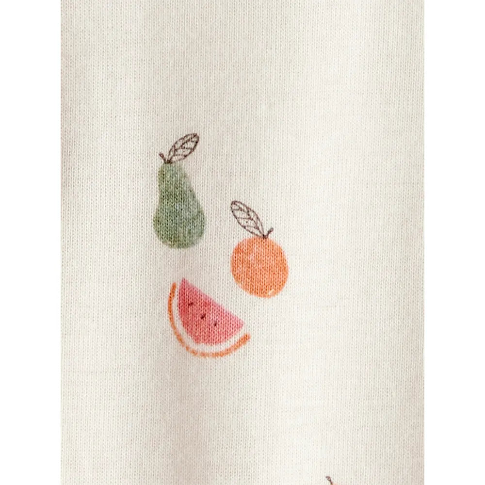 Pyjama dors-bien en coton bio - Imprimé fruits