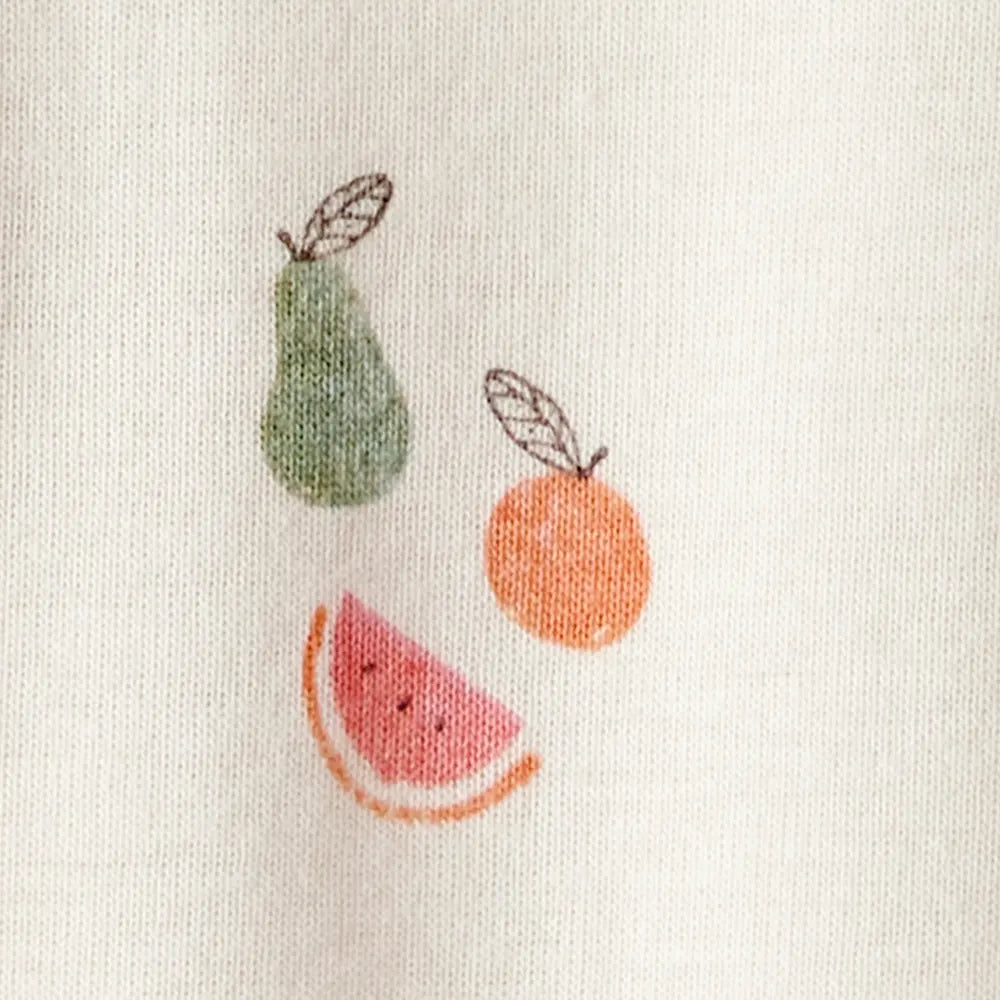 Pyjama dors-bien en coton bio - Imprimé fruits