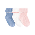 Lot de 3 paires de chaussettes à bord festonné bébé