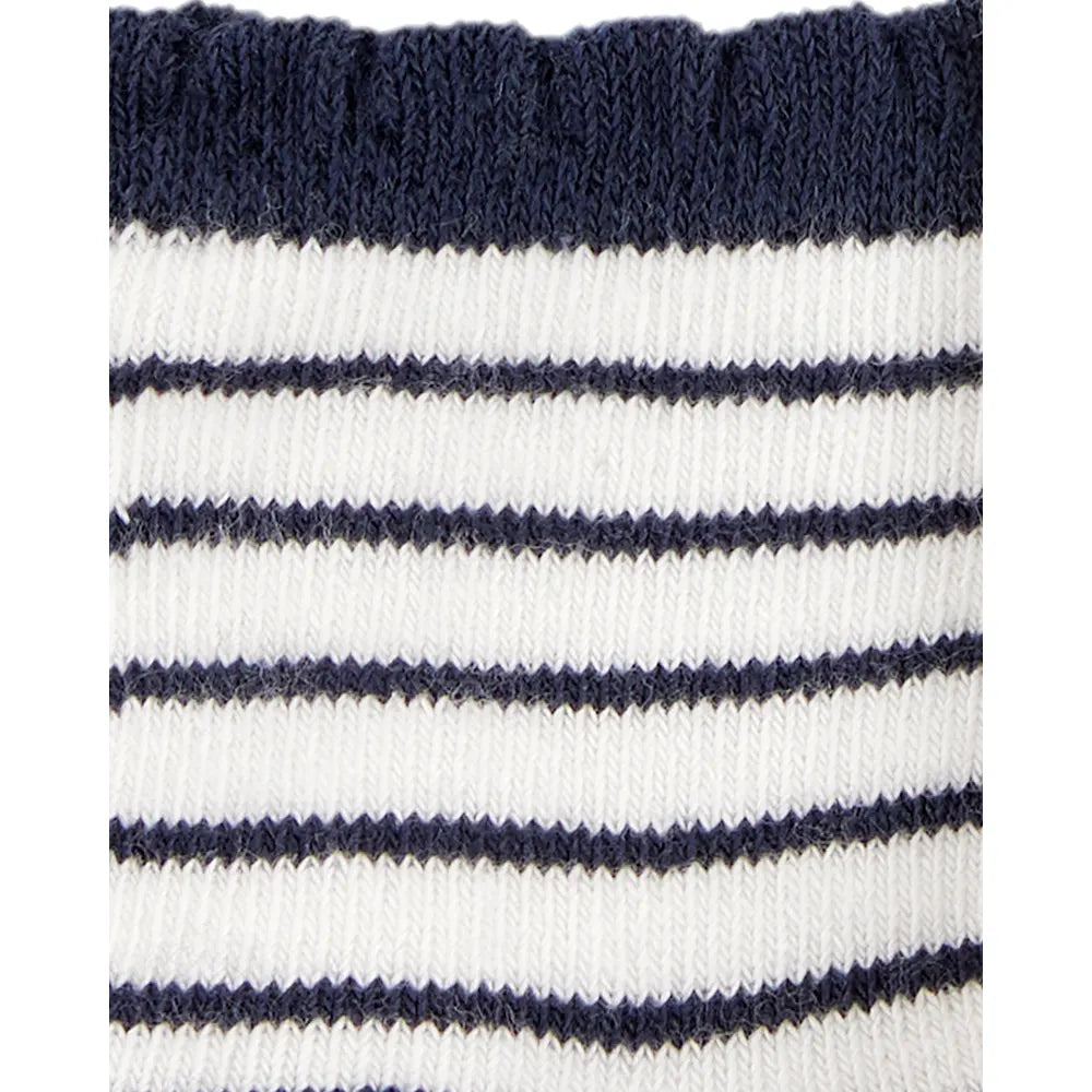 Lot de 6 paires de chaussons à volants bébé fille