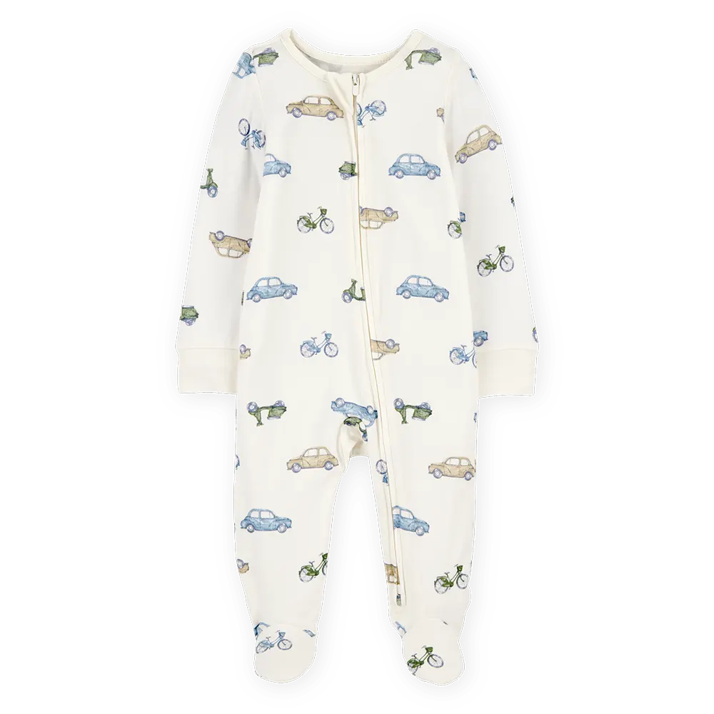 Pyjama dors-bien PurelySoft voiture bébé garçon