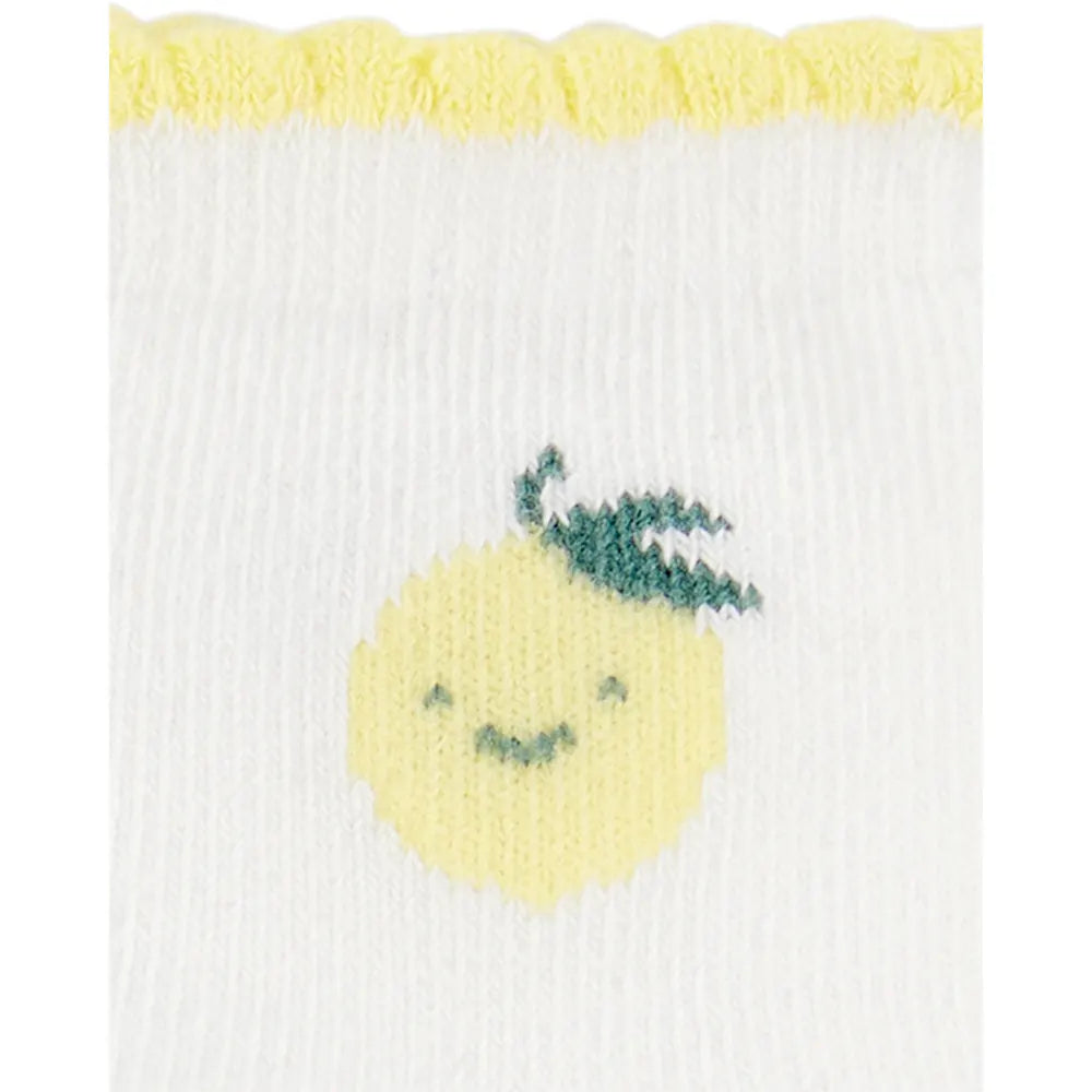 Carter's Baby Girl 3-Pack Socks - Lemon