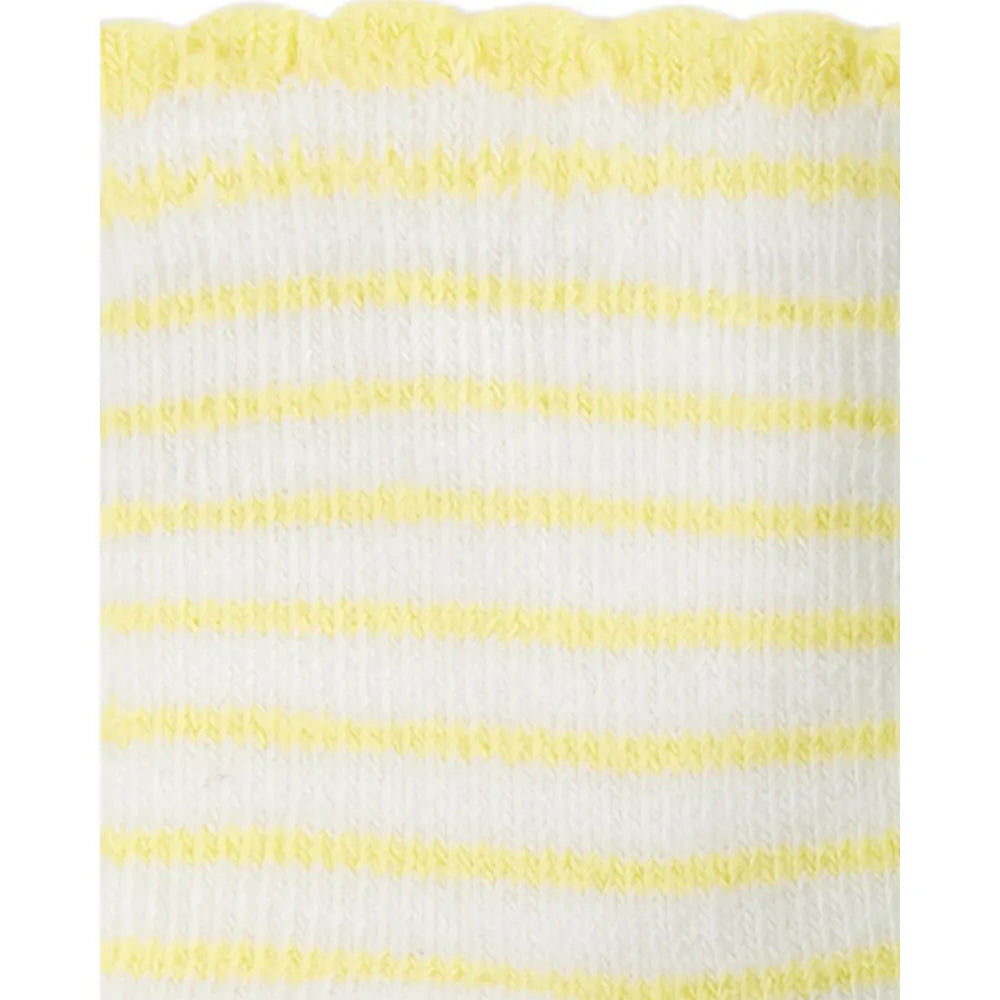 Lot de 3 paires de chaussettes citron bébé fille