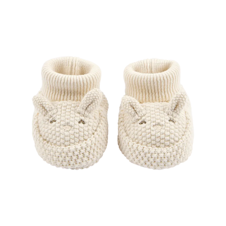 Chaussons en crochet lapin de Pâques bébé