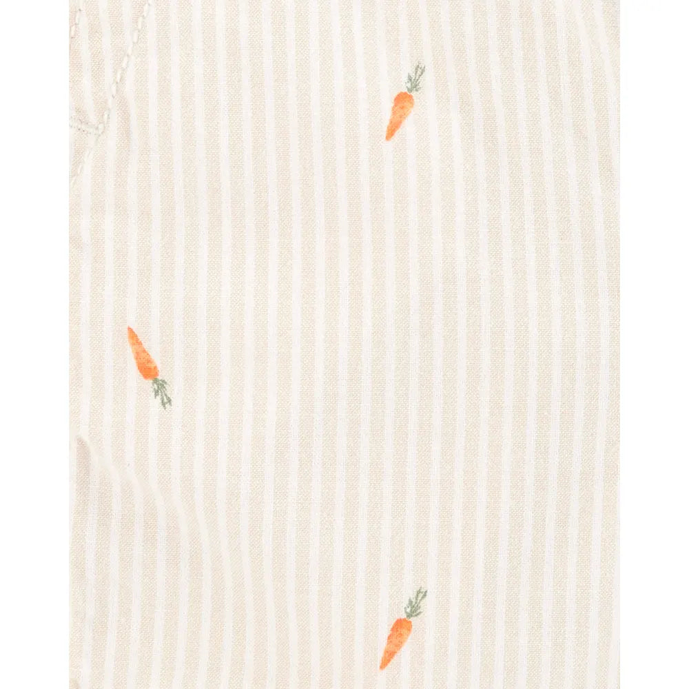 Salopette courte rayée carotte bébé garçon - OshKosh