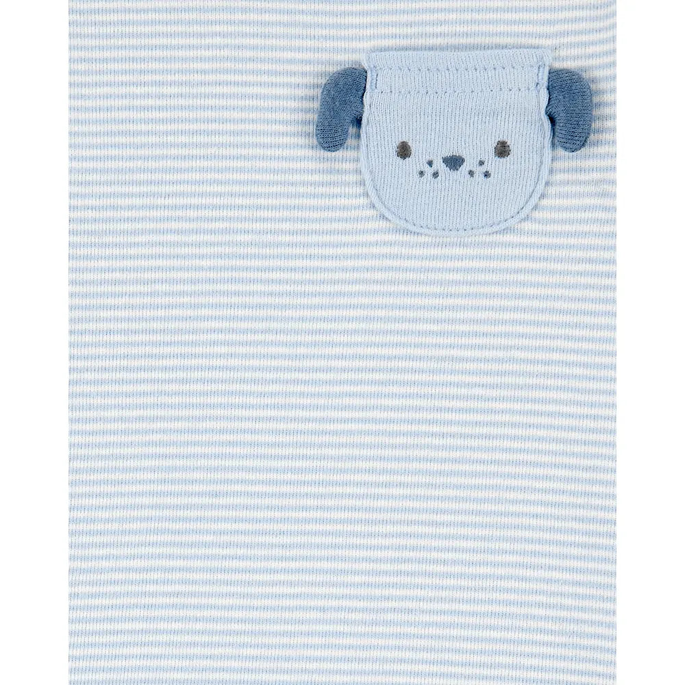 Ensemble 4 pièces chiot bébé garçon - 100% Coton