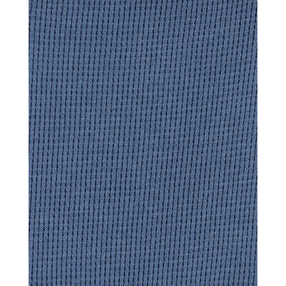 Ensemble salopette gaufrée et t-shirt bébé garçon