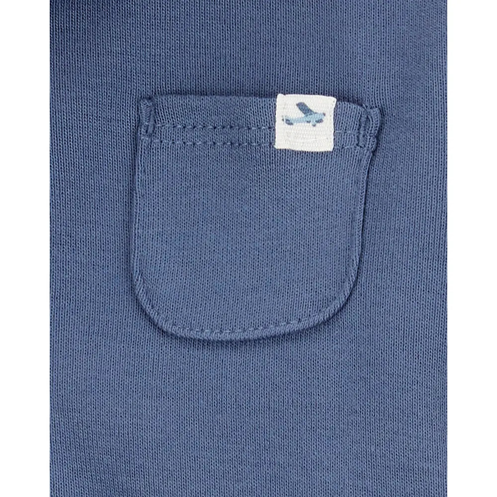 Ensemble 3 pièces cardigan ferme bébé garçon - Coton