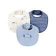 Lot de 3 bavoirs chien pour bébé garçon