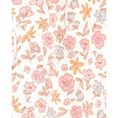 Pyjama dors-bien zippé floral bébé fille - Coton