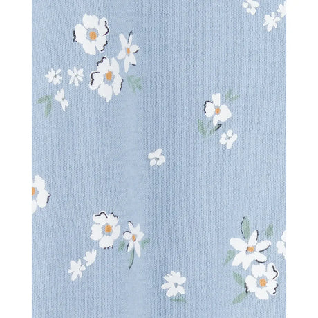 Pyjama dors-bien zippé floral bébé fille - Coton