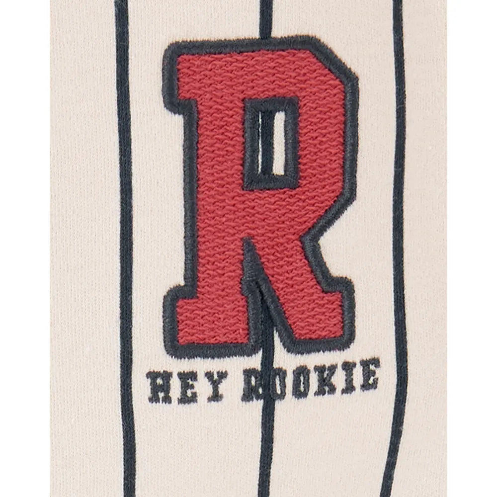 Pyjama dors-bien zippé baseball bébé garçon - Coton