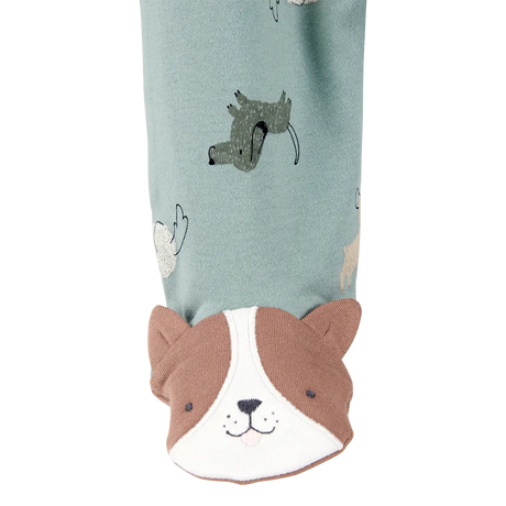 Pyjama dors-bien zippé chien bébé garçon - Coton