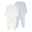 Lot de 2 pyjamas dors-bien zippés bébé garçon