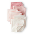 Lot de 6 débarbouillettes bébé fille - Rose