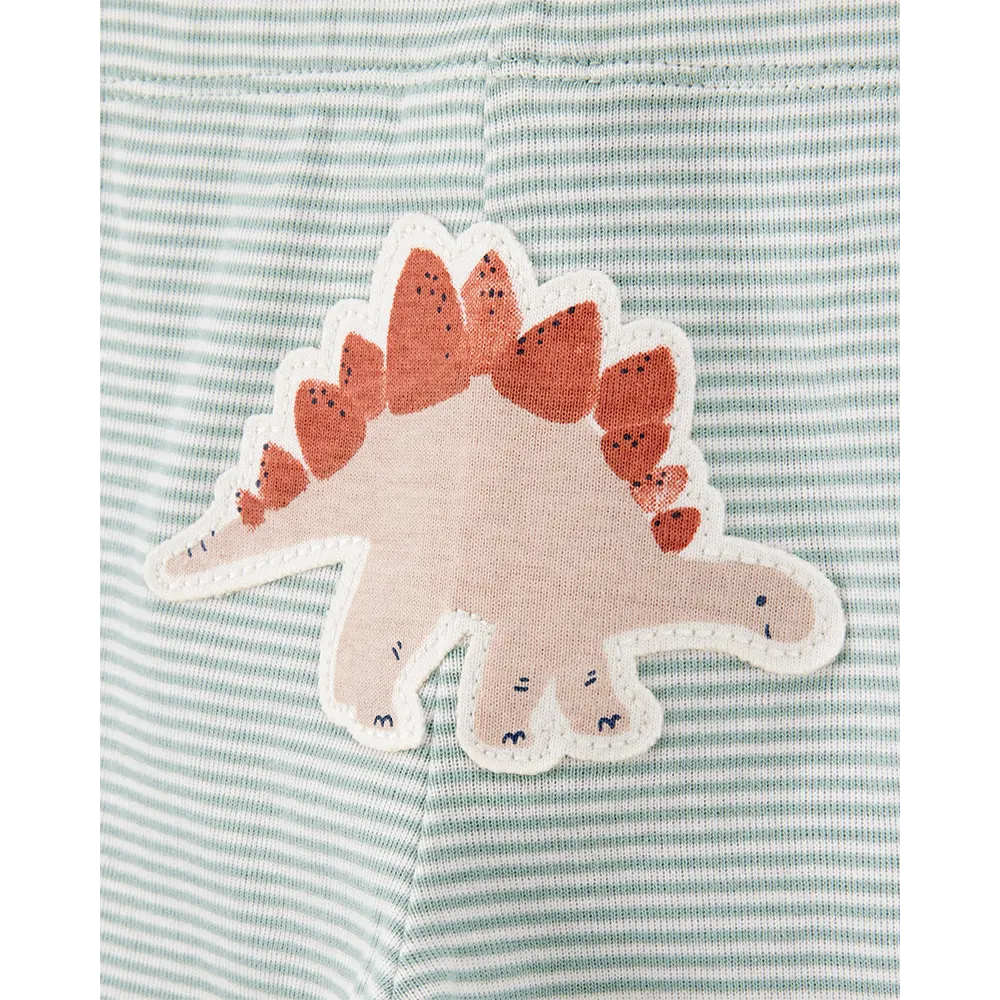 Ensemble 3 pièces dinosaure bébé garçon - Coton