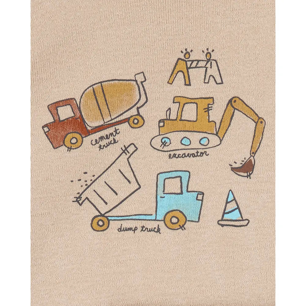 Ensemble 3 pièces chantier pour bébé garçon