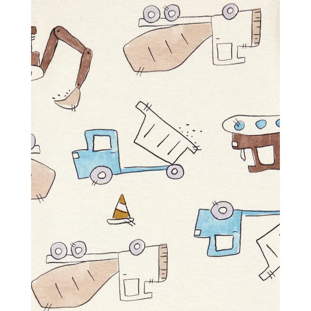 Ensemble 3 pièces chantier pour bébé garçon