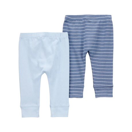 Lot de 2 pantalons bébé garçon - Bleu