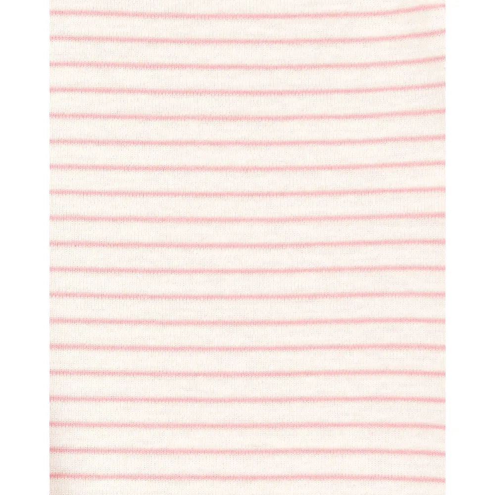 Ensemble 3 pièces cardigan lapin bébé fille - Rose