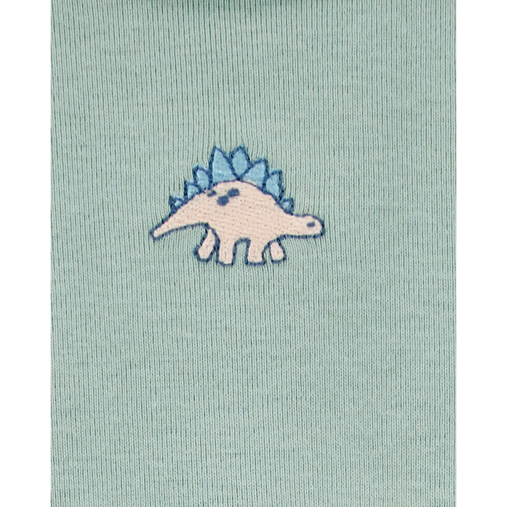 Lot de 5 bodys dinosaure bébé garçon - Coton