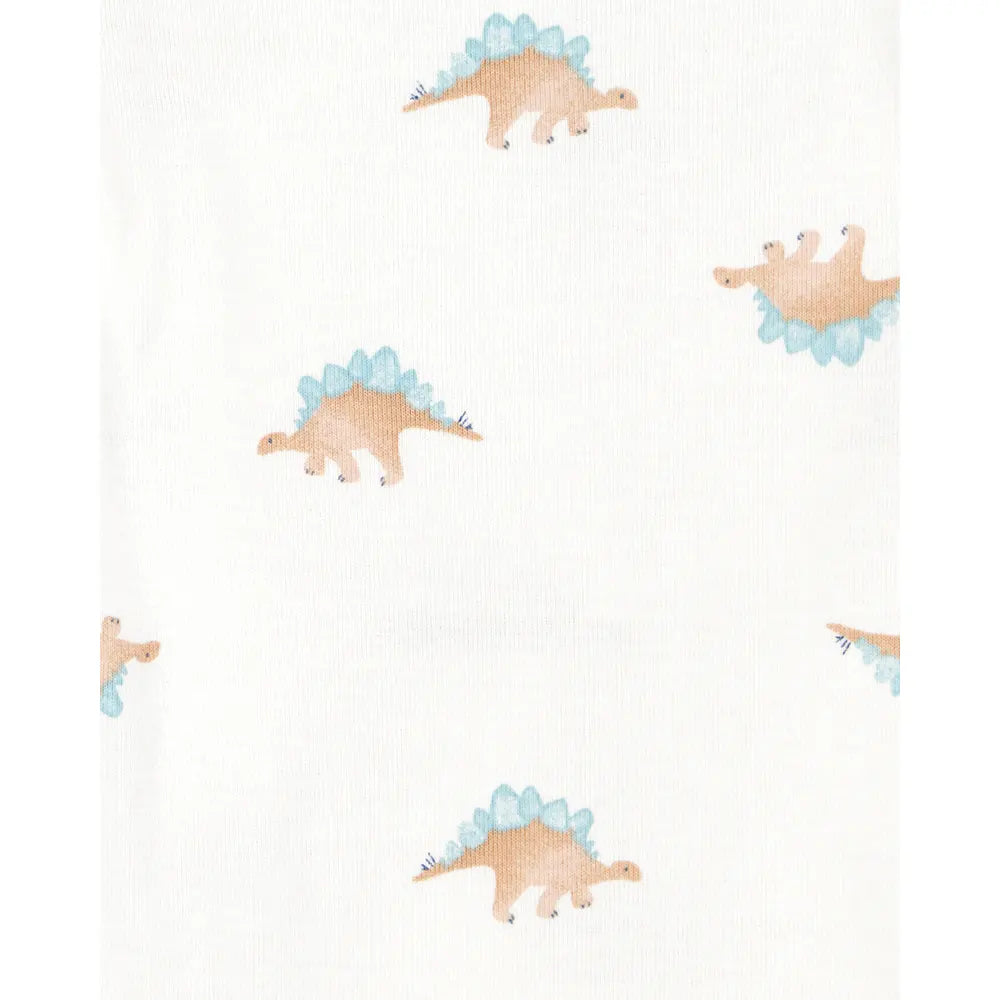 Lot de 5 bodys dinosaure bébé garçon - Coton