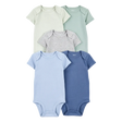 Lot de 5 bodys manches courtes bébé garçon