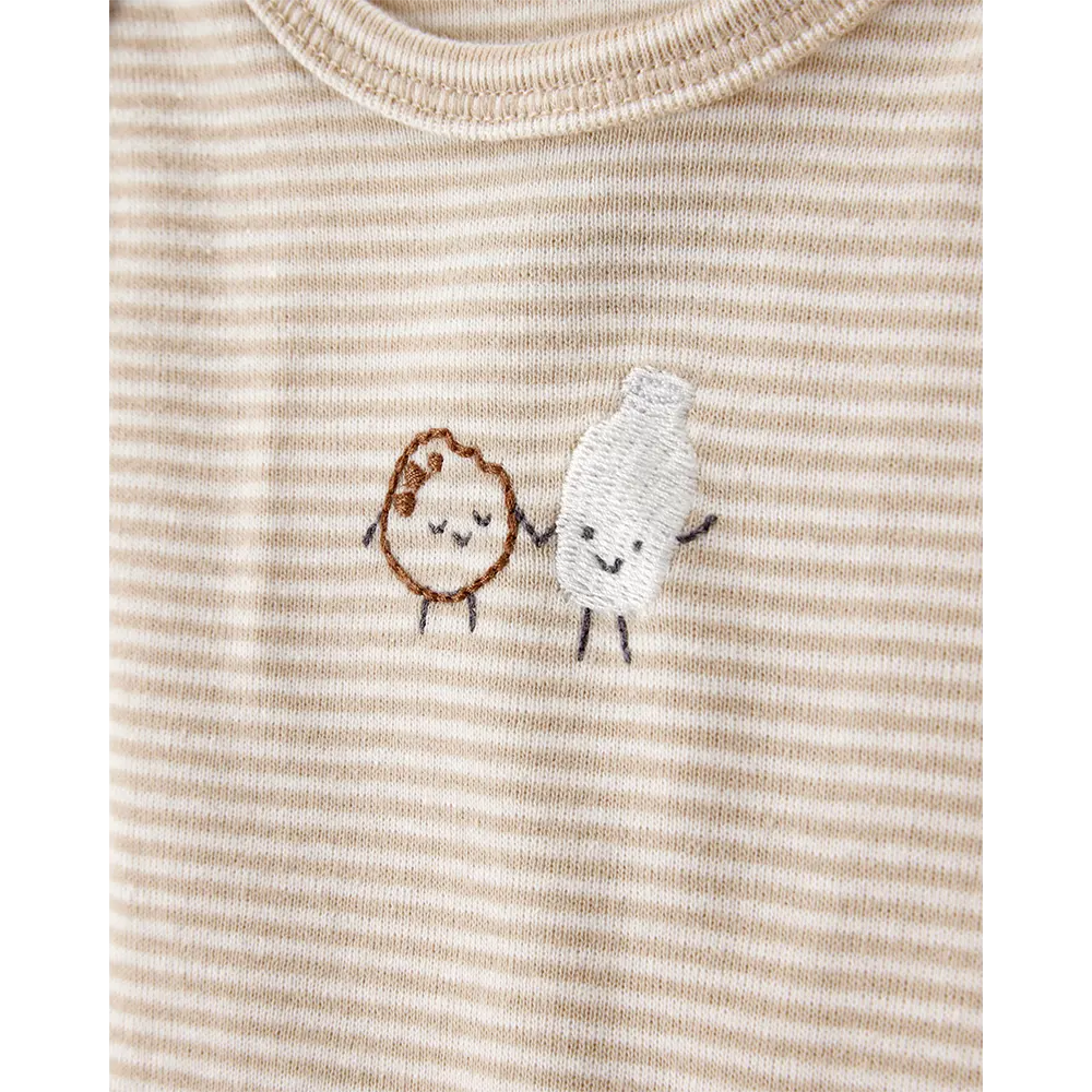 Lot de 5 bodys kangourou bébé garçon - Coton