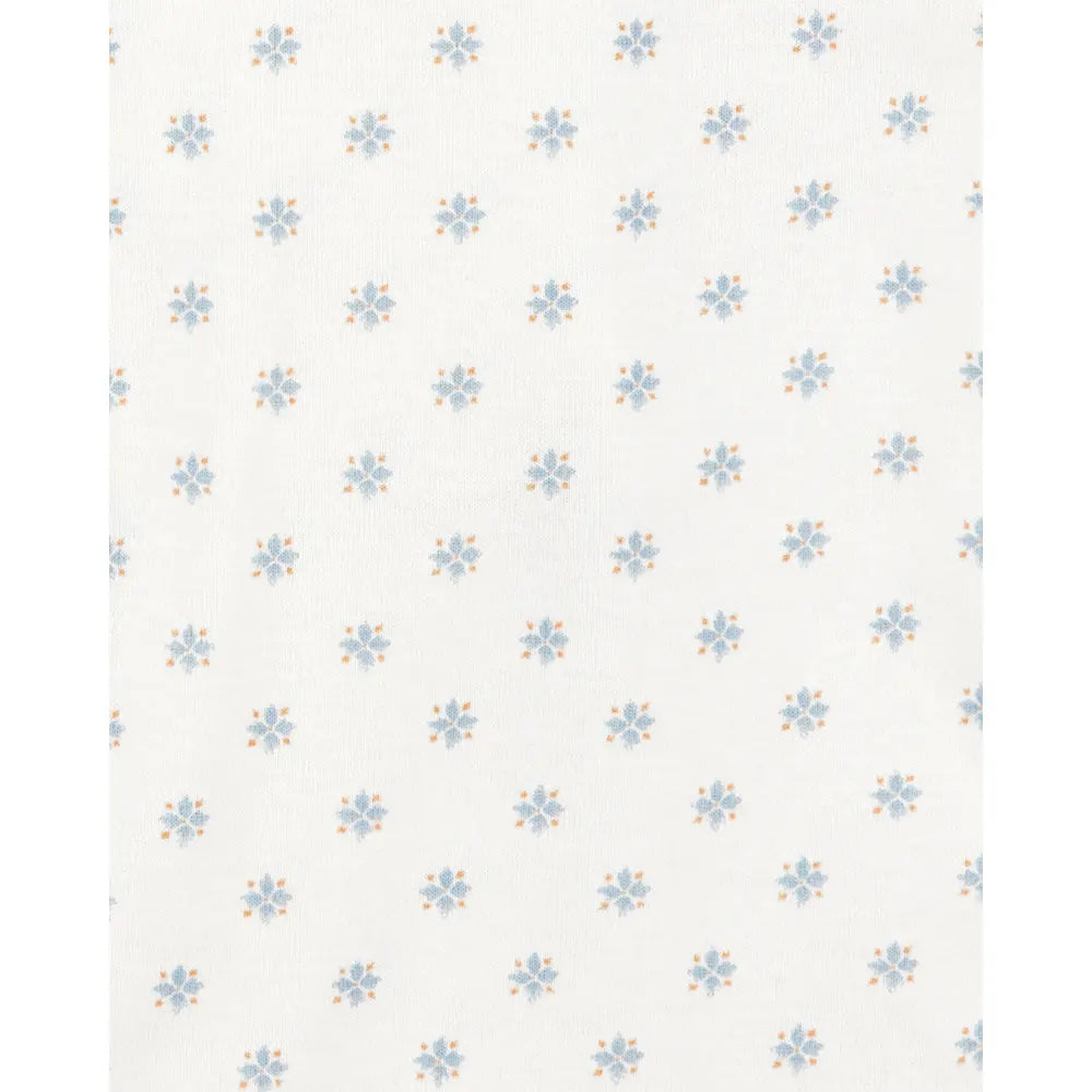 Lot de 5 bodys fleuris bébé fille - 100% Coton