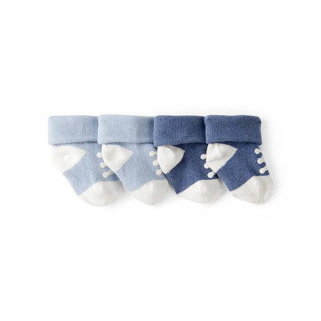 Lot de 2 paires de chaussons bébé garçon - Baskets