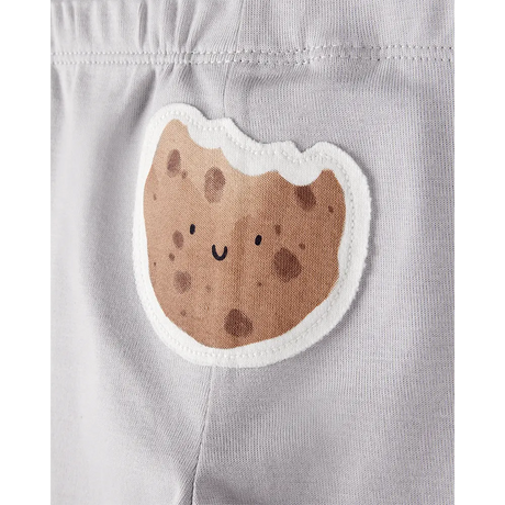 Ensemble 3 pièces lait et biscuits bébé - Coton