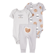 Ensemble 3 pièces lait et biscuits bébé - Coton