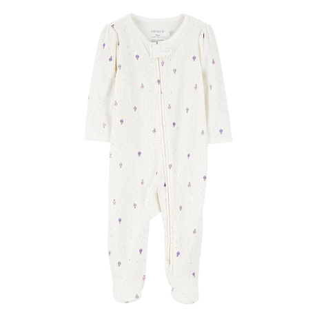 Pyjama dors-bien texturé zippé bébé fille