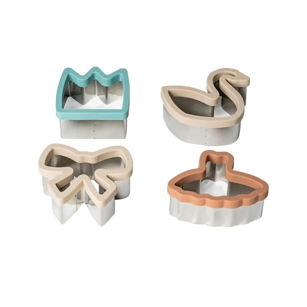 Juego de 4 cortadores de galletas tipo sándwich de limón - Ballerina