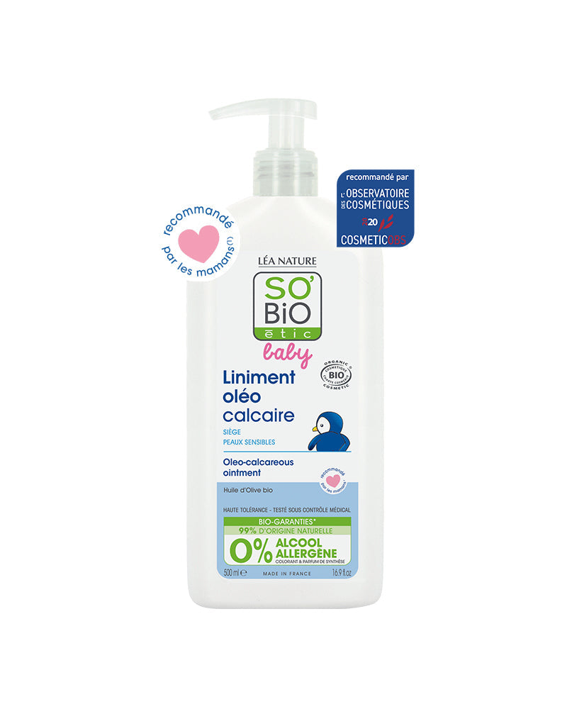 Linimento oleocalcáreo SO BIO BABY - 500 ml