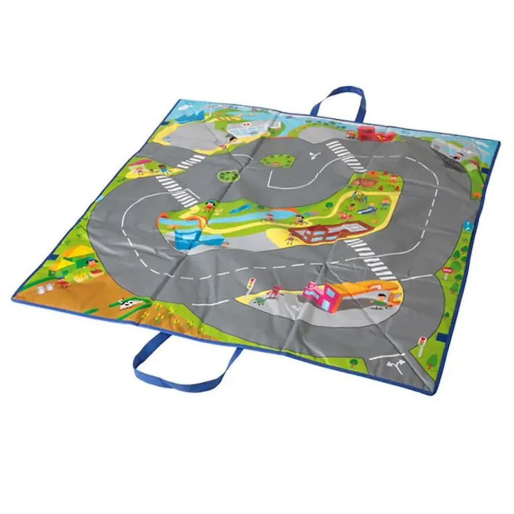 Tapis de jeu pour voiture 100cmx100cm 3A+ - Miniland