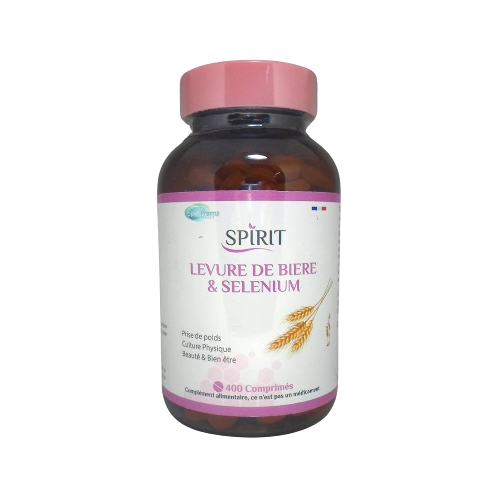 Spirit Levure de Biere & Selenium - 400 Comprimes