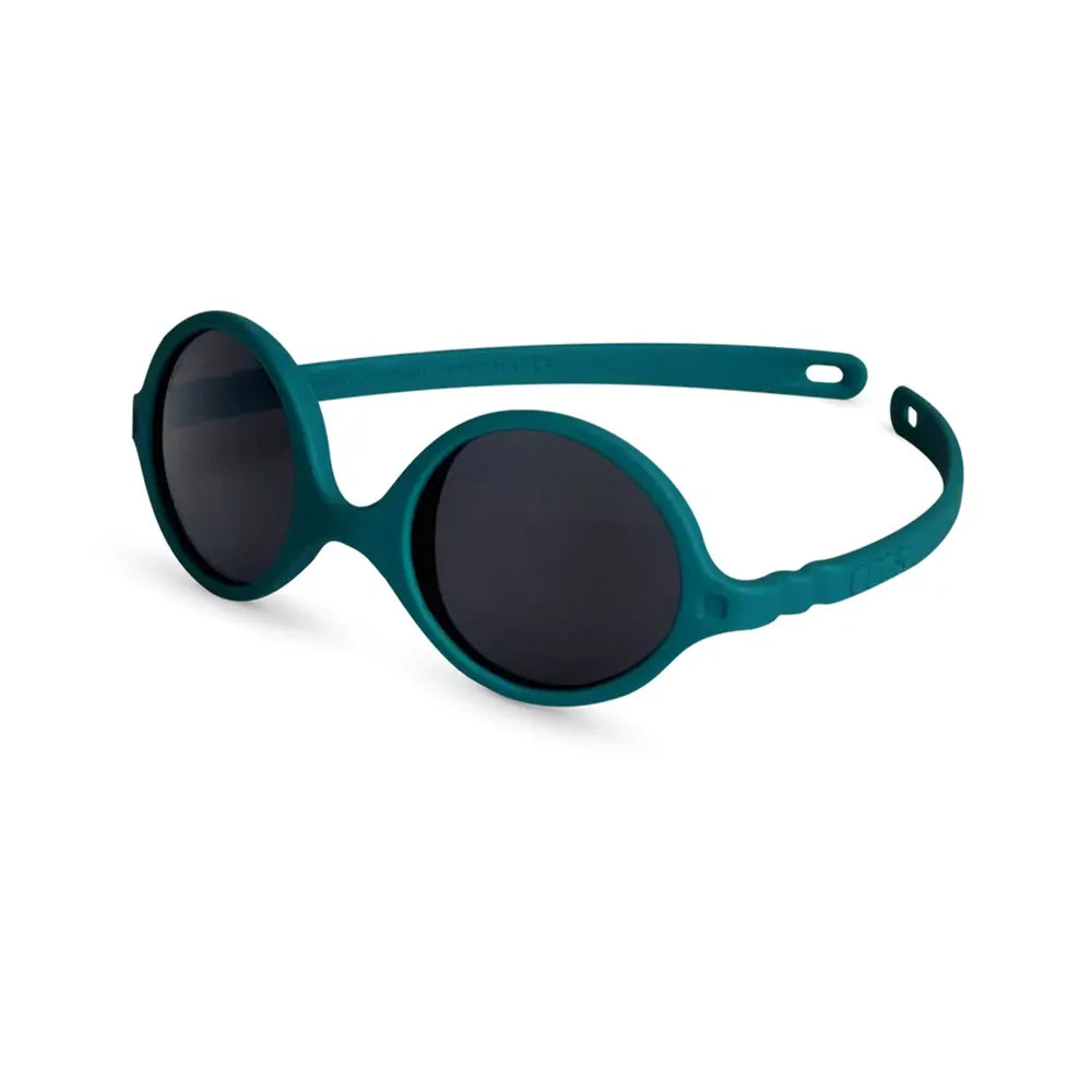 ki ET LA Gafas de sol 0-1 año Diabola - Verde pavo real
