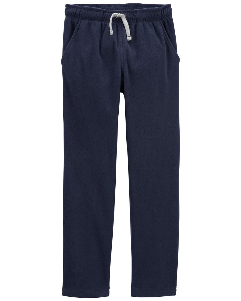 Pantalon De Jogging En Polaire Pour Enfants - Chaud D'hiver - Coupe Baggy - Taille élastique (ex: 6 Ans)