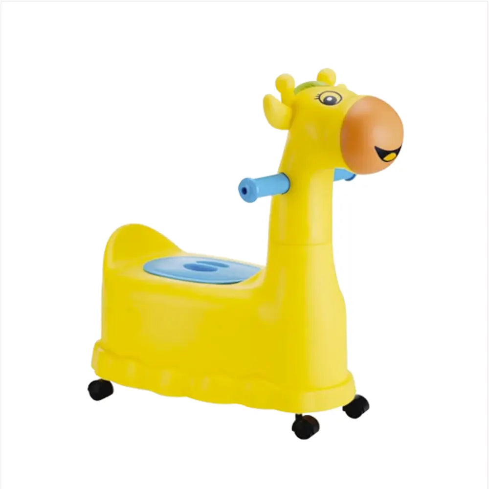 Pot d'Apprentissage avec Roulettes - Thème Girafe